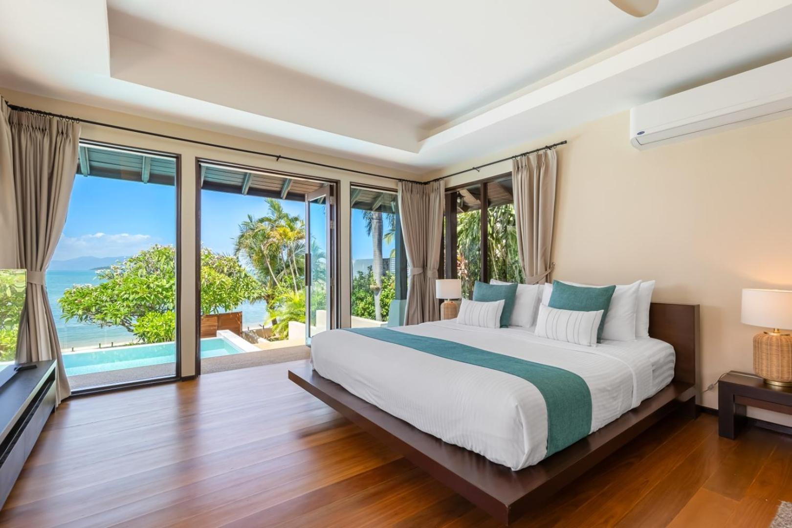 Bacaya Beachfront Villa หาดบางรัก ภายนอก รูปภาพ